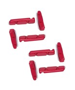 8 x replacement brake pad inserts for BROMPTON bike RED - £24.55 GBP
