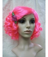 Hot Pink Raspberry Tart Wig Strawberry Shortcake Punk Drag Queen Effie T... - $552.39 MXN