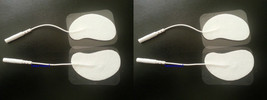 4 TENS Ear Shaped Electrodes for Hand Tendinitis Web of Hand, Trigger Point Pain - £8.70 GBP