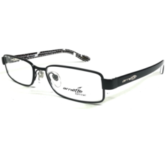 Arnette MOD.6028 501 Eyeglasses Frames Black White Rectangular 50-16-130 - £36.63 GBP