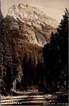 Montana Mt. Oberlin Glacier Park Old Car on Road RPPC Glacier Studio Postcard Z3 - £13.54 GBP