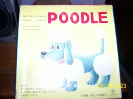 Vintage 1960&#39;s Y Company Japan &quot;POODLE&quot; Battery Op Toy in Box - £35.35 GBP