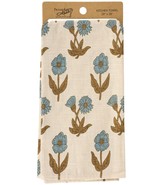Primitives by Kathy Floral Cottage Kitchen Towel Blue Carnation - $11.88