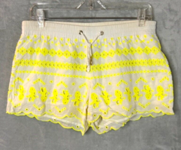 Lilly Pulitzer Bay Breeze Resort Pineapple Eyelet Shorts Size Small - £23.42 GBP