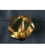 Washing D.C. Paperweight Washington Monument &amp; Capital  Pre Owned nn1 - $9.99
