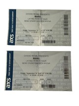 MANA Concert Ticket Stubs Sept. 16th  2016 Latino Power TOUR MGM GRAND L... - $42.75