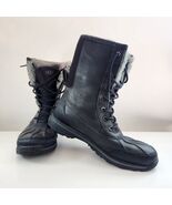 EUC - UGG ADIRONDACK WATERPROOF BOOTS BLACK SIZE WOMENS US 9.5 EURO 42.5 - $69.65 CAD