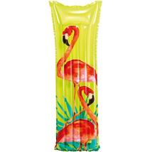 Intex - Inflatable Pool Mattress 72&quot; x 27&quot; Flamingo Pattern - £8.59 GBP