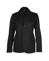 A.P.C Classic Blazer In Cotton Blend Women Black Size 36 - $189.05