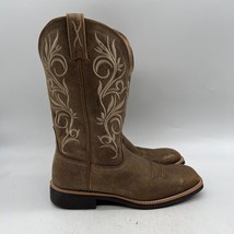 Twisted X Top Hand WTH0012 Womens Brown Pull On Leather Western Boots Size 7 B - £46.38 GBP