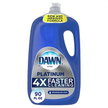 Dawn Platinum Dishwashing Liquid Dish Soap, Refreshing Rain (90 Fl. Oz.) - £25.07 GBP