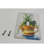 Annie LaPoint Light Switch Cover Wall Plate 1995 Plants Watering Can - £5.52 GBP