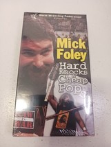 WWF Mick Foley Hard Knocks &amp; Cheap Pops VHS Tape WWE Brand New Factory Sealed - £7.74 GBP