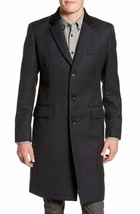 Rag &amp; Bone Yorke 3 Mens Coat Overcoat DARK CHARCOAL SZ 36 Made In USA NE... - $443.27