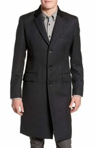 Rag &amp; Bone Yorke 3 Mens Coat Overcoat DARK CHARCOAL SZ 36 Made In USA NE... - £743.38 GBP