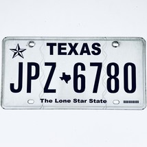  United States Texas Lone Star Passenger License Plate JPZ 6780 - £12.65 GBP