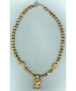 Picture Jasper Necklace with Standing Bear as Center Drop  - €33,00 EUR