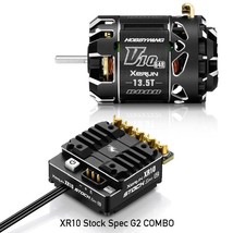 Hobbywing Xerun Combo XR10 Stock 2S G2 ESC &amp; V10 G4R 13.5T Motor 38020377 - $215.04