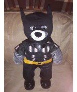 Build A Bear Workshop Batman Plush Gray W Costume Hood Mask Boots 2015 B... - £36.75 GBP