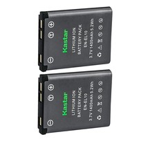Kastar 2 Pack Battery for Nikon EN-EL10 and Nikon S60 S80 S200 S210 S220 S230 S5 - £14.89 GBP