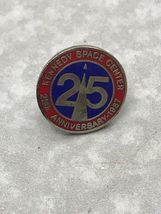 Vintage 1987-Kennedy Space Center - 25th Anniversary Lapel Pin Pinback KG - $9.89