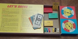 GAMES Vtg Let&#39;s Drive Board Game 1969 Milton Bradley 4866 Made In USA Co... - £19.74 GBP