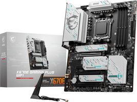 MSI X670E Gaming Plus WiFi Gaming Motherboard (Supports AMD Ryzen 7000 S... - $331.03