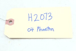 2004-06 VOLKSWAGEN PHAETON LEFT NEGATIVE BLACK BATTERY TERMINAL WIRE CABLE H2073 image 14