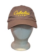 Cabela&#39;s Club Gray &amp; Yellow Adjustable Baseball Hat Cap Strapback Adult ... - $197.67 MXN