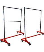 Only Hangers Single Bar Hang Rail plus Double Bar Hang Rail - Heavy Duty... - €205,89 EUR