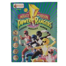 VTG Mighty Morphin Power Rangers 1994 Sticker Activity Book Merlin Collectibles - £7.76 GBP