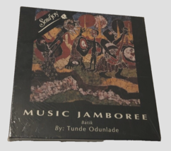 Music Jamboree Batik Tunde Odunlade New 550 Puzzle Sealed Vintage 90s Se... - $14.88