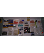 New in Pack /Leftover Bead Lot Glass Seed Pearls Etc Lot Crafting Jewelr... - £19.50 GBP