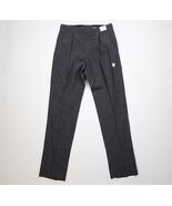 Deadstock Vintage 50s Hollywood Regency Mens 34 Wool Knit Chino Pants Tr... - $400.26 CAD