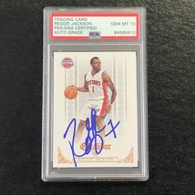 2014-15 Panini Excalibur #48 Reggie Jackson Signed Card Auto 10 PSA/DNA Slabbed - £47.95 GBP