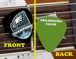 Set of 3 Philadelphia Eagles Super Bowl 52 LII premium Promo Guitar Pick Pic - $9.59