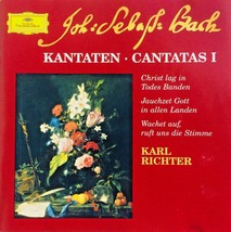 J. S. Bach Kantaten BWV 4, 51 &amp; 140 Karl Richter Cantatas I CD  UPC 028946300725 - £6.99 GBP