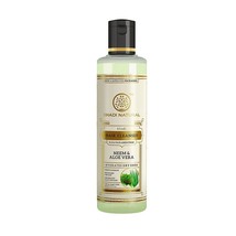 KHADI NATURAL Neem and Aloevera Herbal Hair Cleanser/Shampoo, 210 ml | pack of 2 - £22.04 GBP