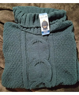 Seven7 Chenille Sweater  Teal Size Large NEW WITH TAGS MSRP $74 - $24.70
