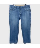 DULUTH TRADING CO 100% cotton medium wash straight leg jeans size 40 x 30 - €24,98 EUR