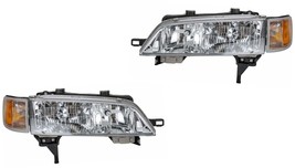 Headlights For Honda Accord 1994 1995 1996 1997 With Turn Signals Pair - £134.00 GBP