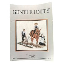 Vintage Cross Stitch Patterns, Gentle Unity 1985, Stoney Creek Collection Book 2 - $6.90
