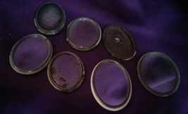 Celluloid Pocket Mirror Collection Lot of 7 image 5