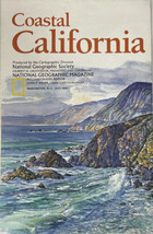 Vtg July 1993 National Geographic Coastal California CA Map - £10.05 GBP