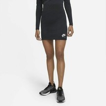 Nike NSW Air Rib Skirt in Black/White Size Small - £59.60 GBP