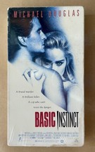 Vintage VHS Tape 1992 Basic Instinct Sharon Stone, Michael Douglas TriStar Pic - £7.98 GBP