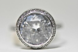 Ti Sento ring Italy Sparkly round quality sterling silver Italy women Size 7.25 - £130.25 GBP