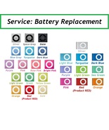 SERVICE_ Apple iPod Shuffle Battery 2nd Gen 4th 5th 6th Gen New Battery Install - $49.95