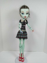 17&quot; Frightfully Ghoul Monster High *Frankie Stein*Doll  Beautiful Used C... - £41.09 GBP