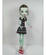 17&quot; Frightfully Ghoul Monster High *Frankie Stein*Doll  Beautiful Used C... - £40.42 GBP